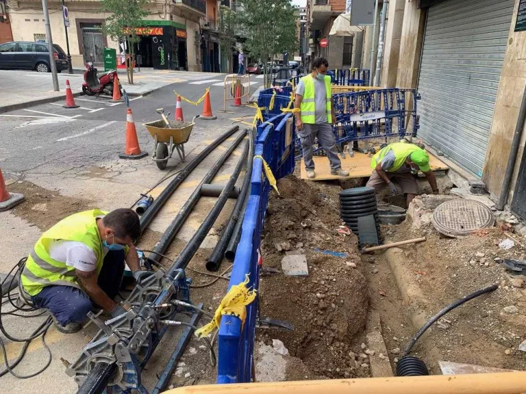 La Paeria reprèn les obres de millora de la xarxa d’aigua al carrer Bonaire