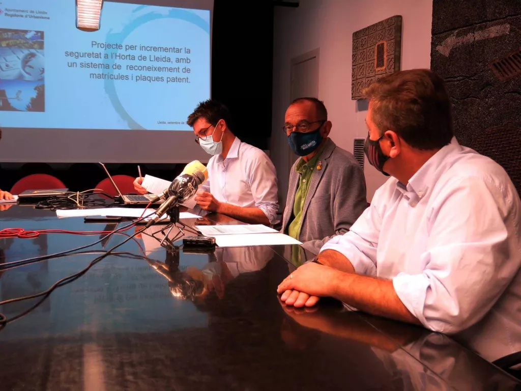 L'Horta de Lleida tindrà 46 càmeres de videovigilància per garantir la seguretat