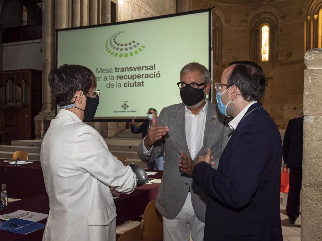 ⏯️ Lleida constitueix la mesa transversal per a la recuperació de la ciutat