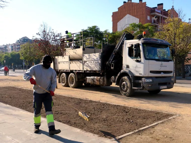 Pardinyes guanya 1.000 m² de zona verda i una cinquantena d'arbres
