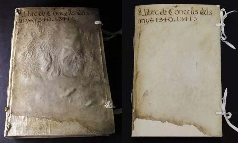 L'Arxiu Municipal de Lleida restaura el llibre d'actes de la Paeria de l'any 1340