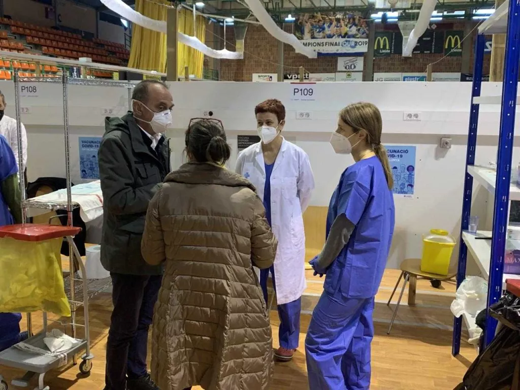 ⏯️ La Guàrdia Urbana de Lleida, primera policia local de Catalunya en vacunar-se