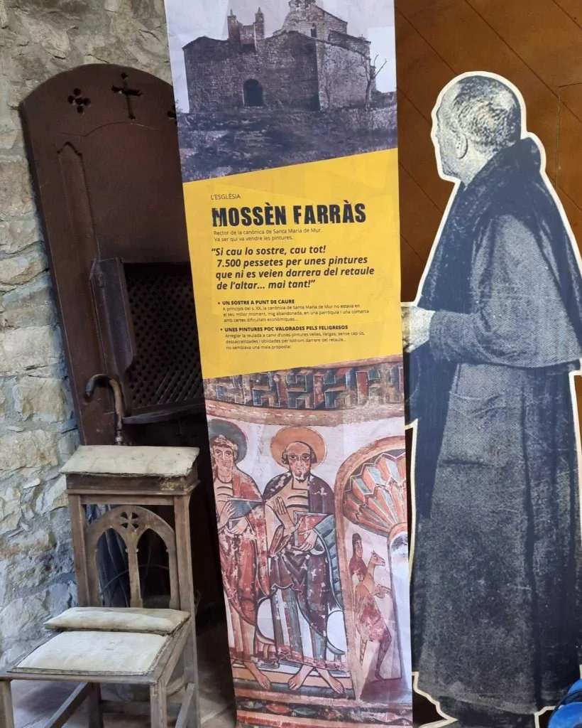 ‘Mur al descobert’ dona veu als protagonistes de l’arrencament que va salvar el romànic català