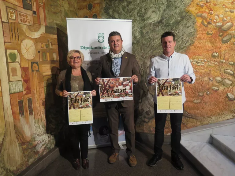 Tastets gastronòmics i exposició de plats elaborats pels veïns d’Almenar a la 10a Fira del Tast