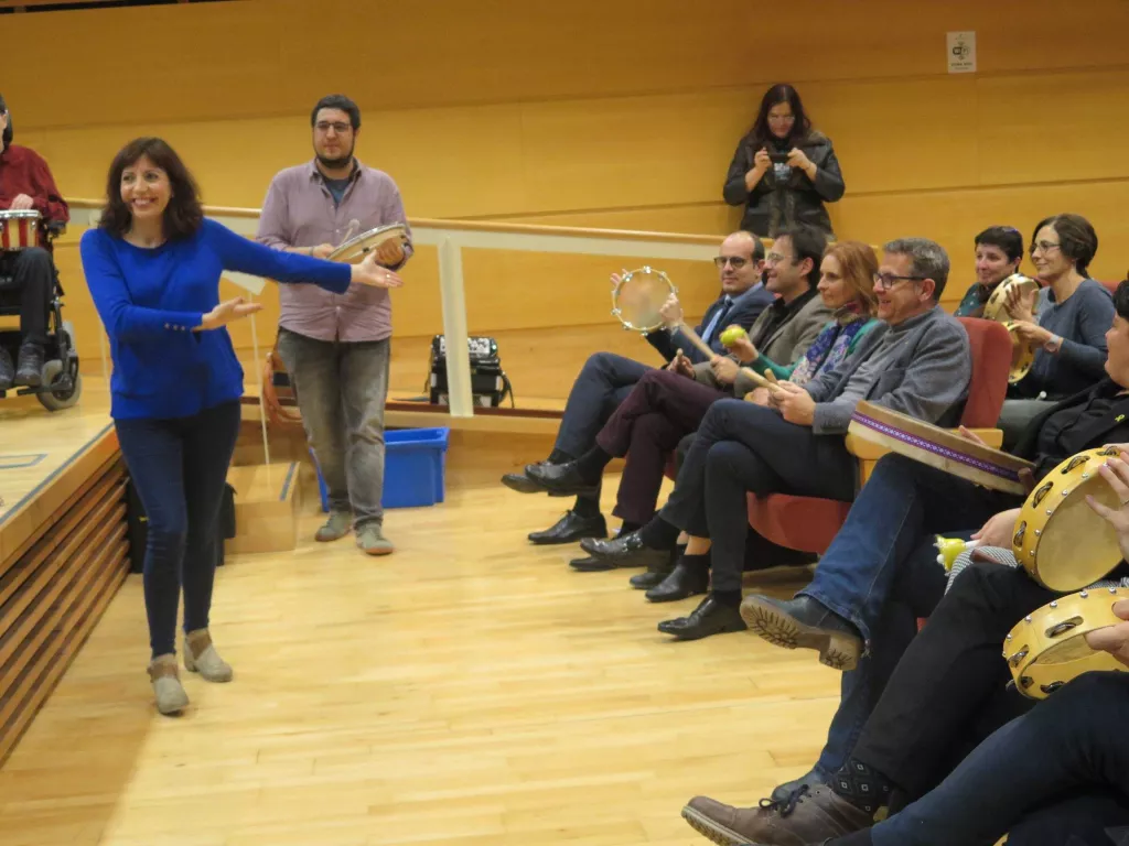 300 usuaris de 14 residències lleidatanes es beneficien de la música amb 'Un Matí d'Orquestra'