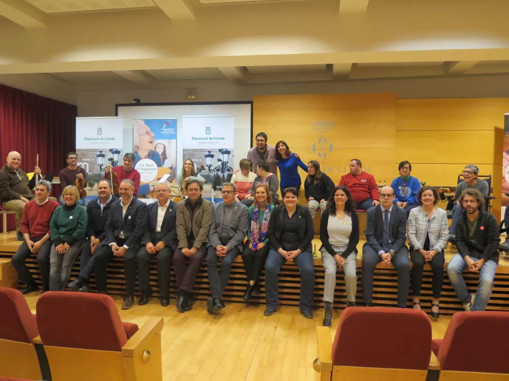 300 usuaris de 14 residències lleidatanes es beneficien de la música amb 'Un Matí d'Orquestra'