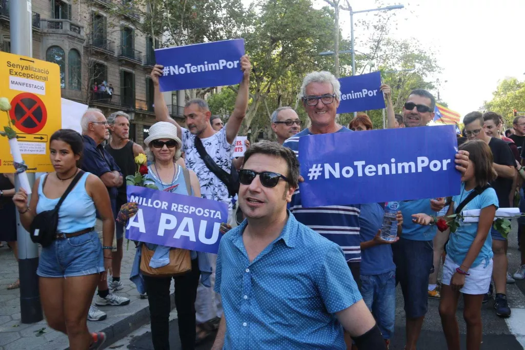 Lleida-Barcelona, un viatge per cridar "No tinc por"
