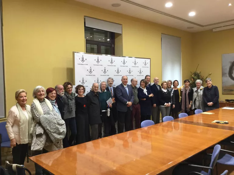 La UdL rep el fons documental de Francesc Porta Vilalta