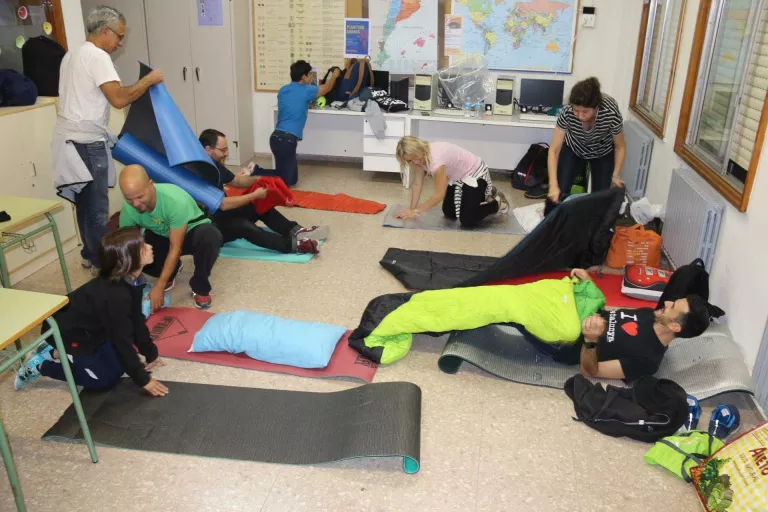 Centenars de persones, de vetlla a les terres de Lleida
