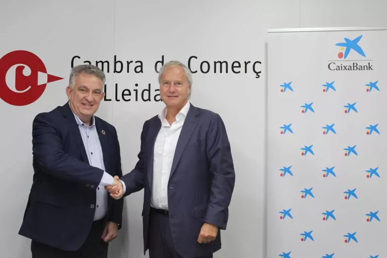 La Cambra de Comerç de Lleida i CaixaBank renoven l’acord per incrementar la competitivitat de les empreses