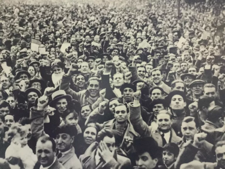 La Guerra civil espanyola i l'exili en una mostra fotogràfica