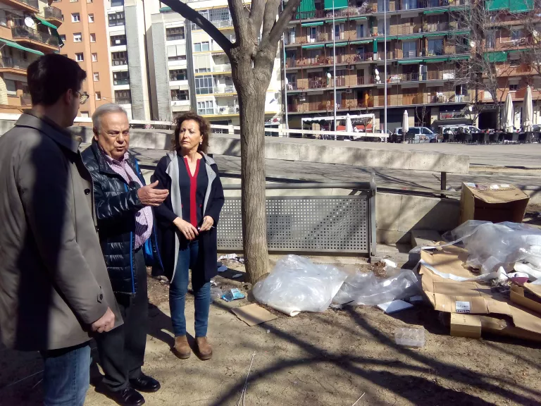 Postius proposa un pla integral de millora del barri del Clot davant l'abandó en que es troba actualment