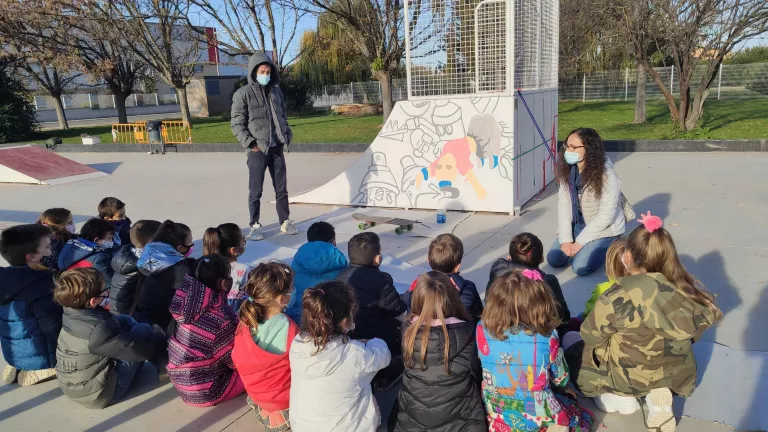 El Palau d'Anglesola inaugura un parc dedicat als seus infants i adolescents