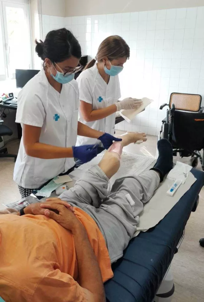 La consulta de ferides complexes de l'Atenció Primària de Lleida atén unes 75 visites setmanals