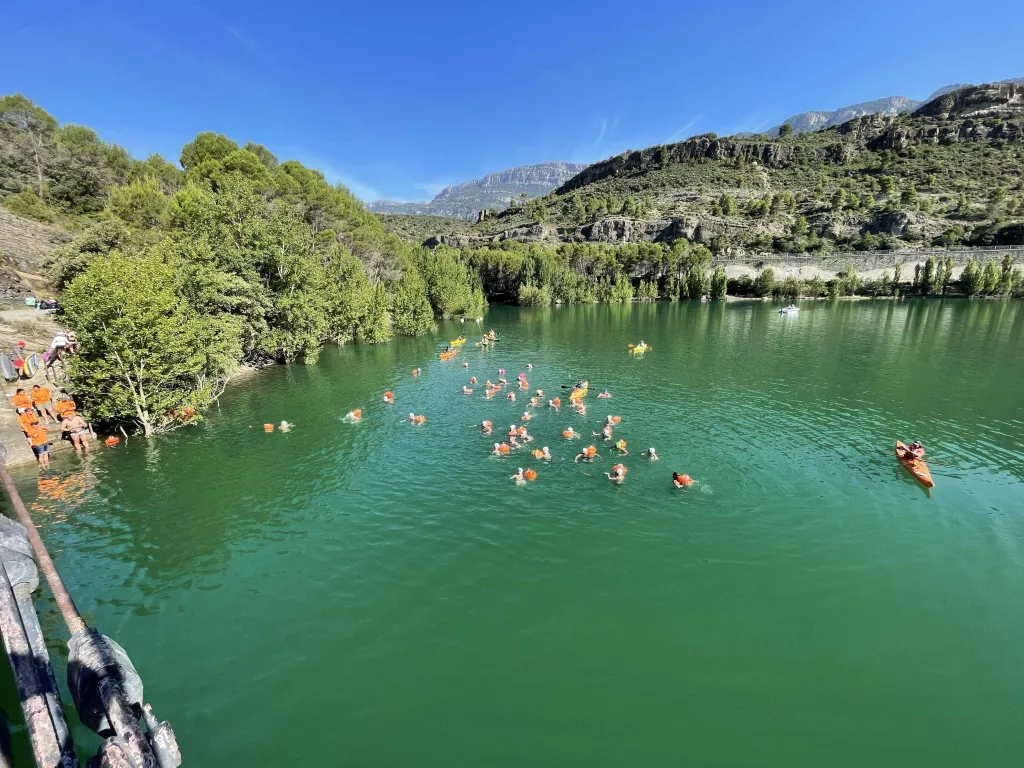 Ajornen la Travessia Most Wanted per falta d'aigua al pantà de Camarasa