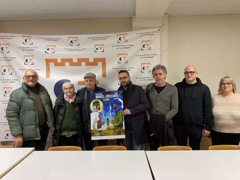 Un borgenc guanya el Concurs de Cartells de la Festa de Moros i Cristians de Lleida 2025