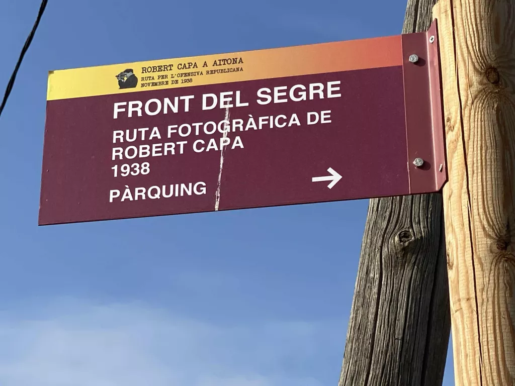 ⏯️ La nova ruta de Robert Capa a Aitona comença a acollir els primers visitants