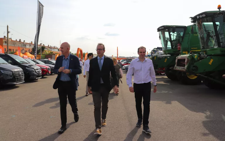 Mollerussa inaugura una nova edició de la fira d'ocasió Autotrac amb xifres rècord i bones perspectives de negoci