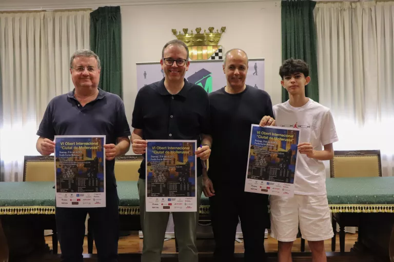 L'Obert Internacional d'Escacs de Mollerussa reunirà 10 països i 150 jugadors al Pavelló Firal