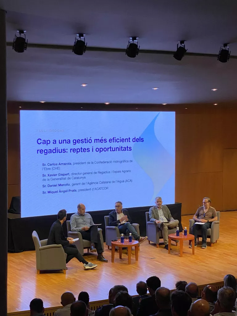 El Govern presenta a Lleida l’estratègia per invertir 3.000 MEUR en regadius fins al 2040