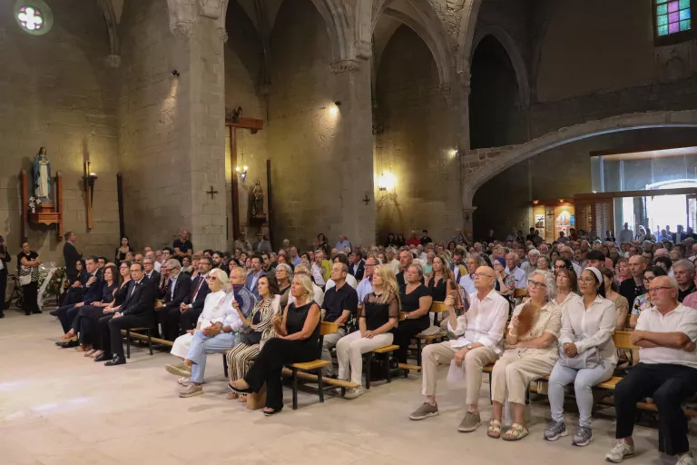 Emotiu últim adeu a Josep Vallverdú a Balaguer