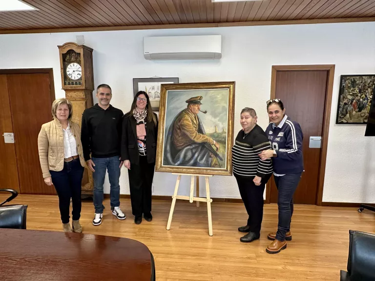 La família Planes dona una obra de Marcel·lí Bergé al fons d'art de Balaguer