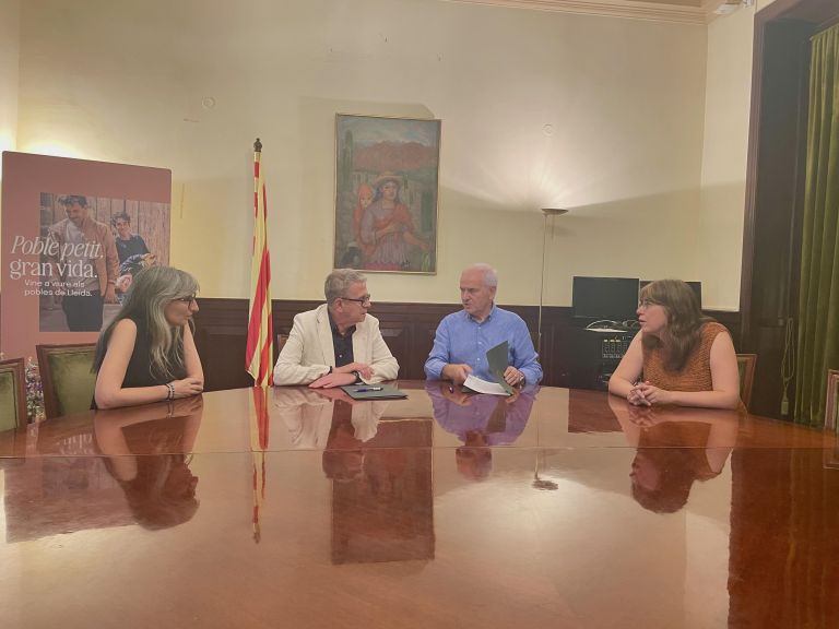 La Diputació de Lleida i el Banc dels Aliments formalitzen un conveni de col·laboració de 270.000 euros fins al 2028