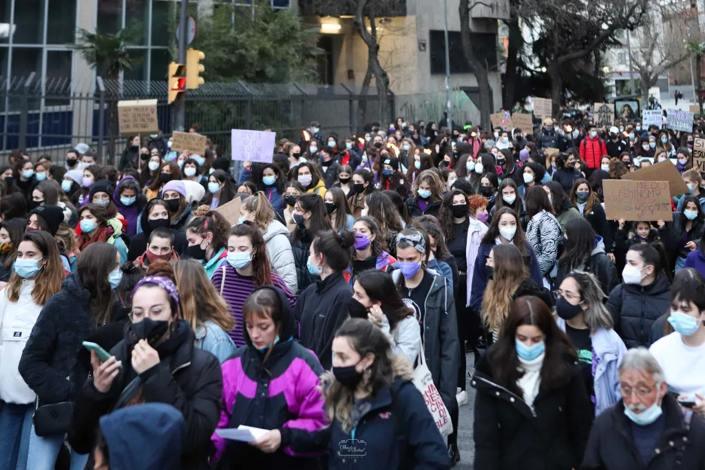 ⏯️ Lleida surt al carrer per reivindicar un 8M feminista i anticapitalista