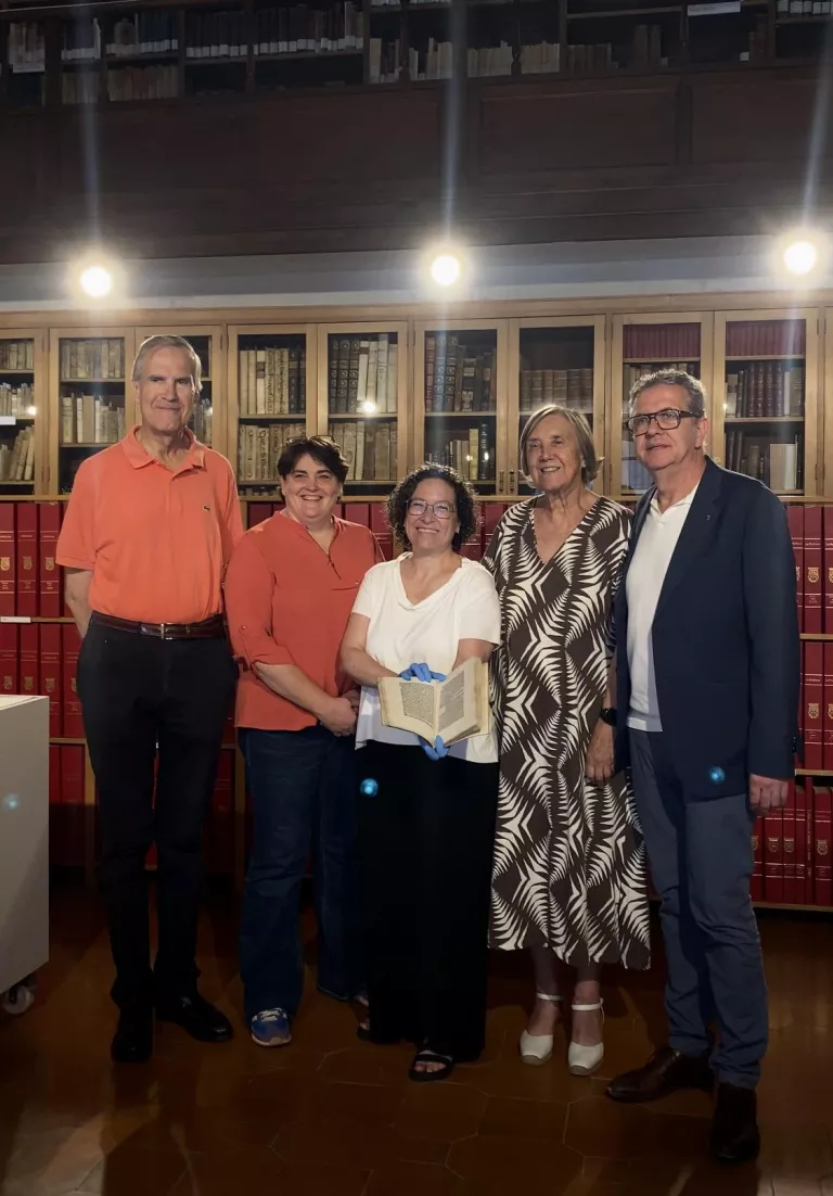 L’IEI incorpora un incunable imprès a Lleida cap al 1485, la peça més antiga de la seva biblioteca