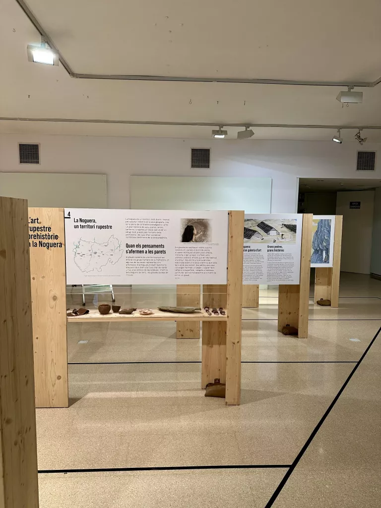 El Museu de la Noguera inaugura ‘Prehistart’, una exposició sobre l’art prehistòric a la comarca