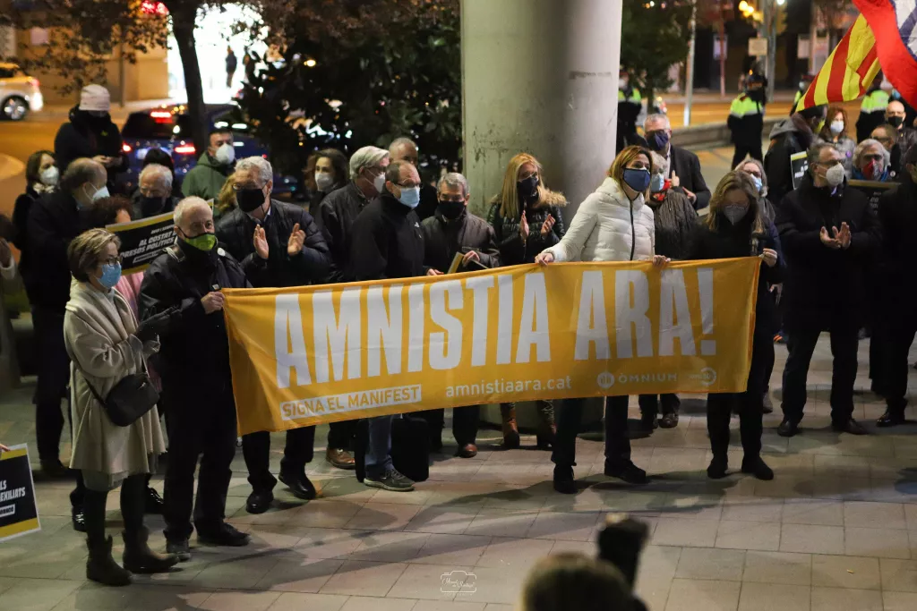 ⏯️ Protesta a Lleida contra l'anul·lació del tercer grau als presos