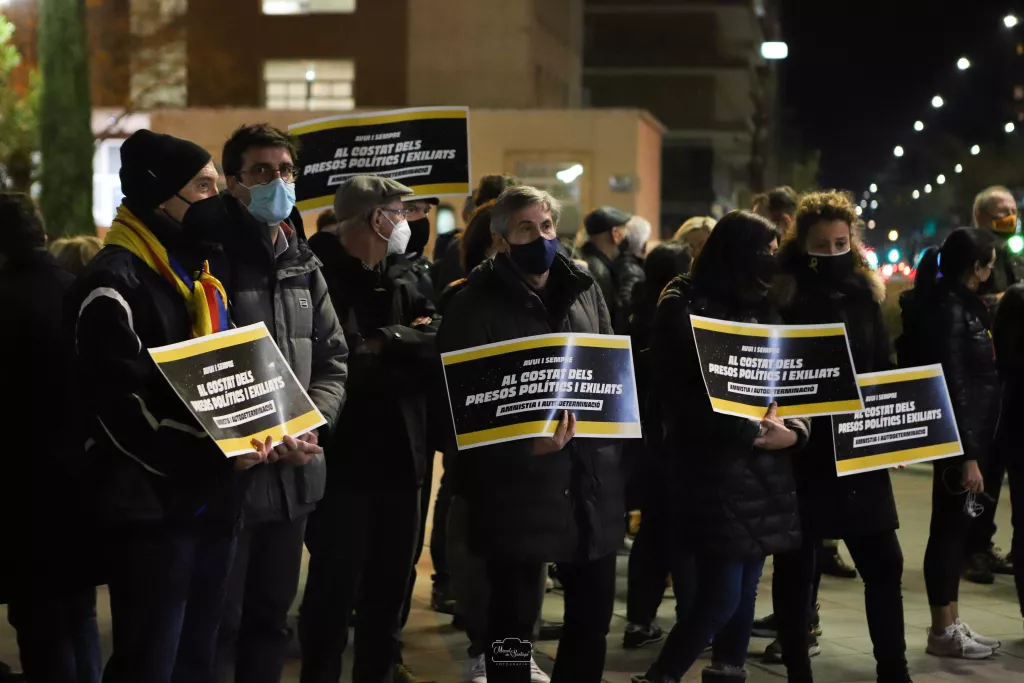 ⏯️ Protesta a Lleida contra l'anul·lació del tercer grau als presos