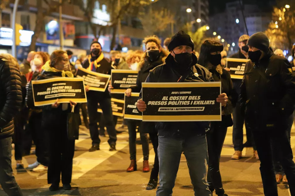 ⏯️ Protesta a Lleida contra l'anul·lació del tercer grau als presos