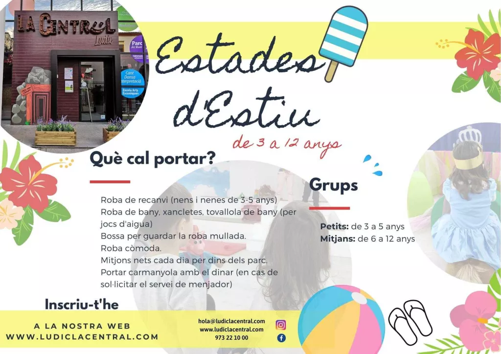 Estades d'estiu a La Central