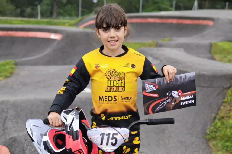 Jimena Ledesma lidera la Copa d'Espanya de Pump Track i competirà en el mundial a Suècia