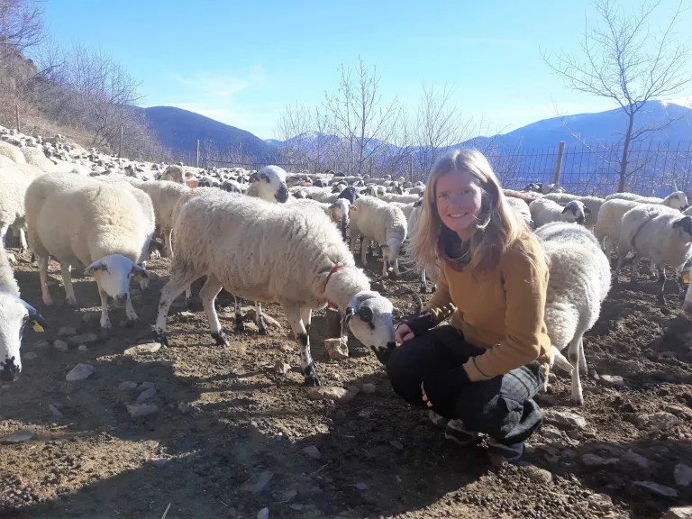 Estel Forcada: "Volem apropar la gent al món rural i ramader a través de l’ovella Xisqueta"