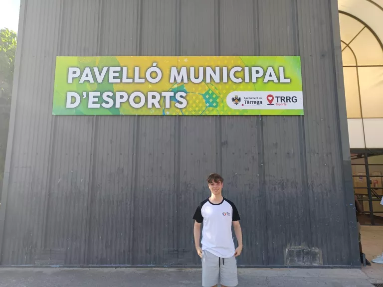 Joan Fabregat, quatre estius formant part de la Lliga de Futbol Sala de Tàrrega des del voluntariat