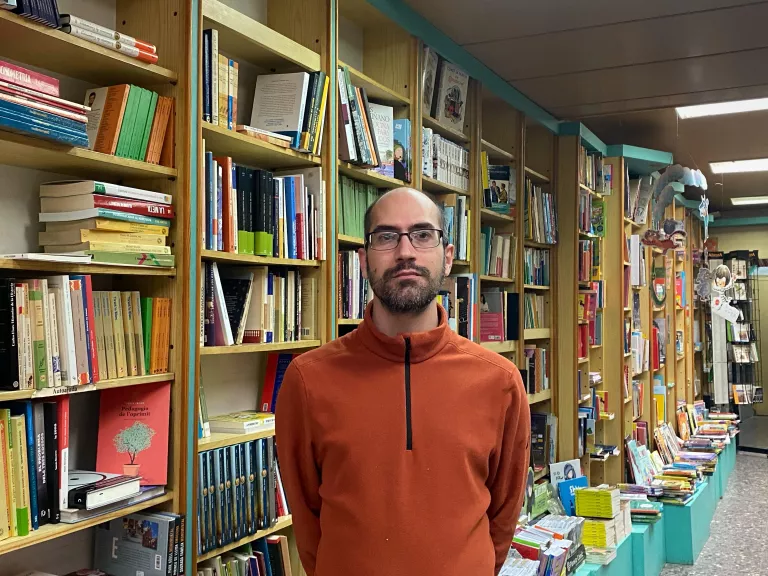“Comprant llibres per internet, fas més ric el ric i més pobre el pobre”, Jordi Sala