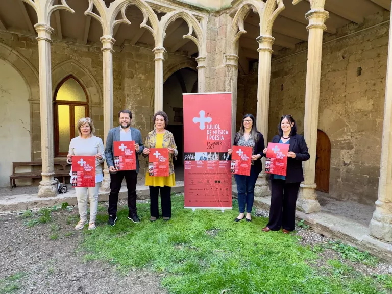 El cicle Juliol de Música i Poesia torna a Balaguer amb quatre propostes artístiques de primer nivell