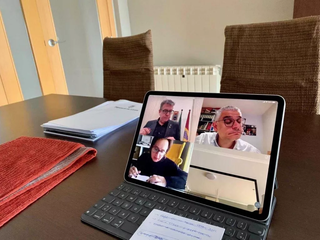 La Diputació de Lleida reactivarà les reunions de comissions informatives via telemàtica