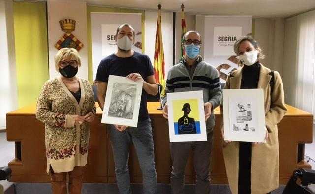 Eugènia Gonzàlez i Cèsar Rodríguez guanyen el primer Premi d'Il·lustració del Segrià
