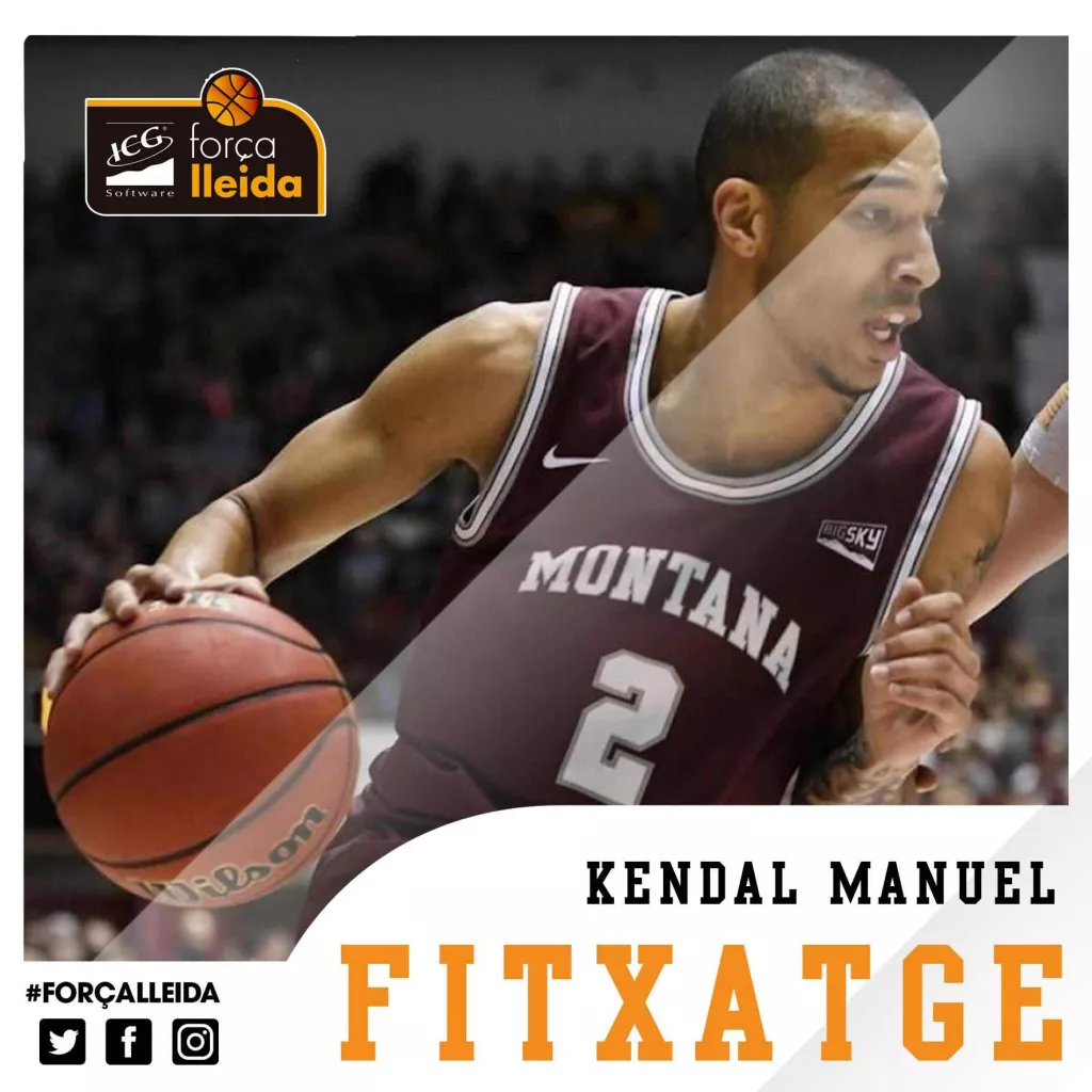 El Força Lleida fitxa l'escorta Kendal Manuel