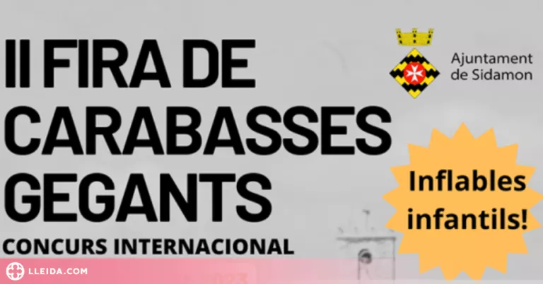 Sidamon celebra la 2a Fira de Carabasses Gegants