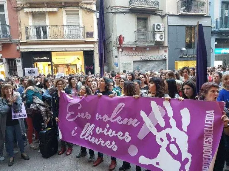 "Nosaltres et creiem", crit d'indignació de milers de persones en rebuig a la sentència de la Manada