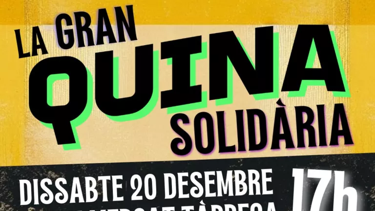La Soll destinarà els beneficis de la Gran Quina a la Gatera de Tàrrega