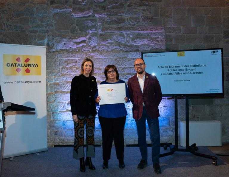 Montsonís rep la distinció de Poble amb Encant
