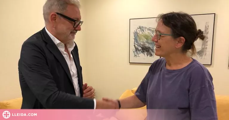 Trobada de Bergés i Larrosa per comentar els reptes del nou Ajuntament