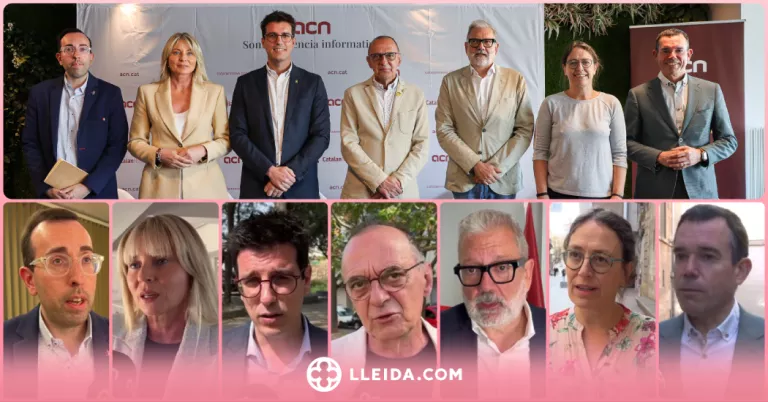 ⏯️ Els partits de Lleida es retreuen manca de planificació per la sequera i rebutgen restriccions