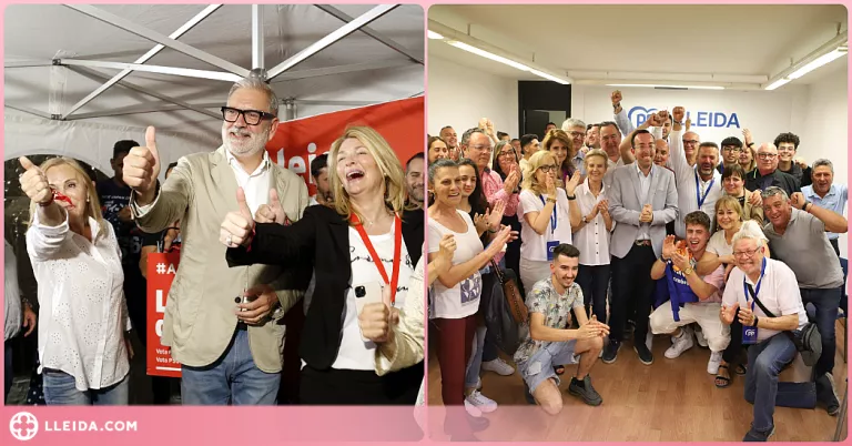⏯️ El PSC guanya a Lleida amb 9 regidors i el PP es converteix en la segona força amb 5