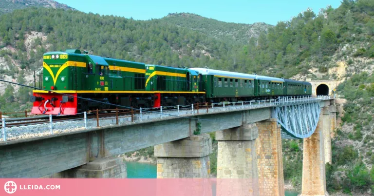 El Tren dels Llacs ja té data per arrencar la temporada d’estiu 2023